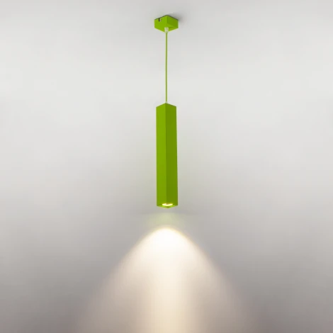 Подвесной светильник Eurosvet Cant 50154/1 LED зеленый