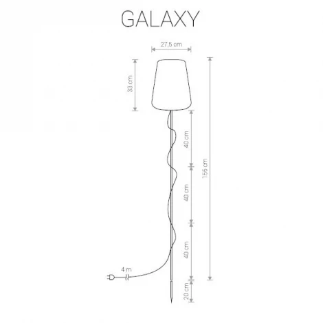 Грунтовый светильник Nowodvorski Galaxy 9425