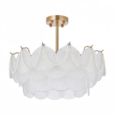 Потолочная люстра на штанге Arte Milano Rim 316008/D500 BS (220V, ракушка)