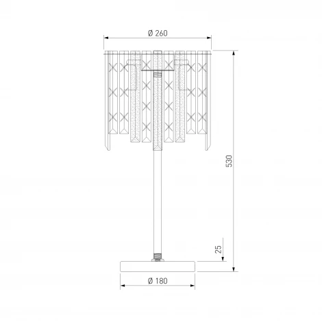 Настольная лампа Eurosvet Radiance 108011