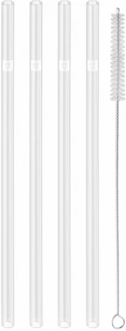 Набор стеклянных трубочек, прямые, 4 шт. 39500-600 Zwilling