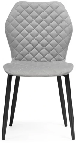 Стул Notta на металлокаркасе Софи светло-серый / черный 516576