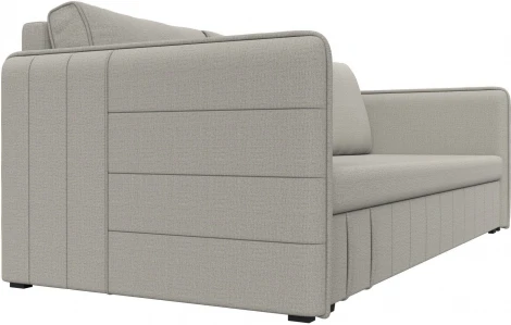 Диван прямой Слим (Бежевый/Рогожка) Лига Диванов арт.121142