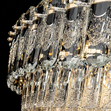 Подвесная люстра хрустальная Modelux ML.7092.1000 GD