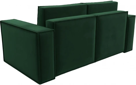 Диван прямой Куба мини (Зеленый/Велюр) Лига Диванов арт.121873