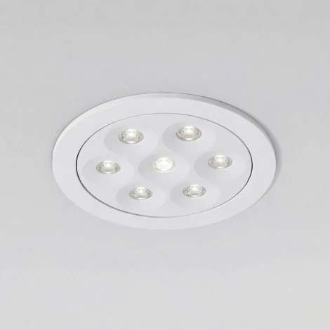 Встраиваемый светильник потолочный 10W белый Elektrostandard Rayn 15278/LED