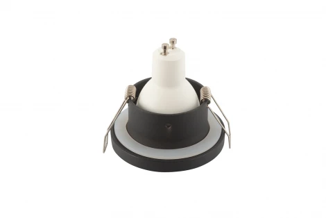 Встраиваемый точечный светильник Denkirs DK3012 DK3012-BK (220V, IP44)