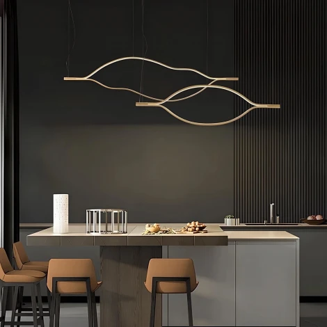 Подвесной светильник светодиодный Mizi'en Combo MZ160172-2-1800 (220V, на тросе)