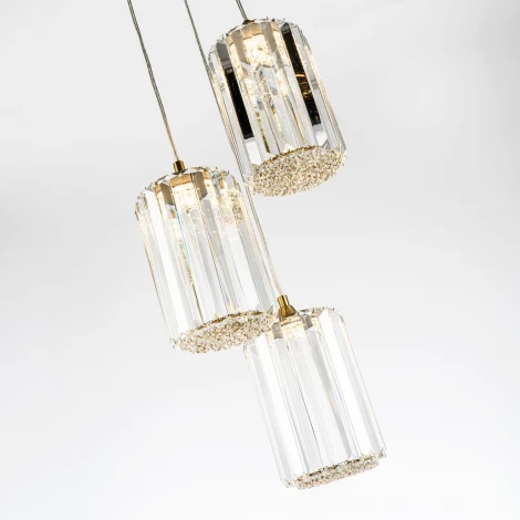 Подвесной светильник светодиодный хрустальный Modelux ML.1397.3