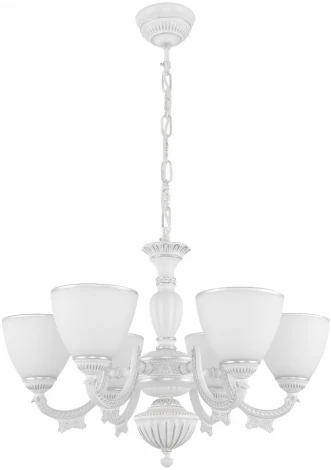 Подвесная люстра Arte Milano AM342837 342837/6 WT+SL (220V, на цепи)