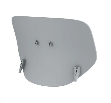 Стул полубарный Sheffilton SHT-ST59/S196-1 серый/хром лак 7723189103