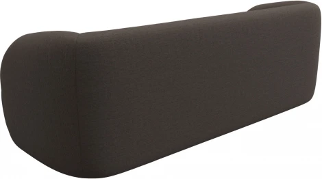 Диван прямой Лига-041 (Коричневый/Рогожка) Лига Диванов арт.124231