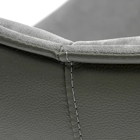 Кресло Bradexhome LOBSTER CHAIR серый искусственная замша, серый