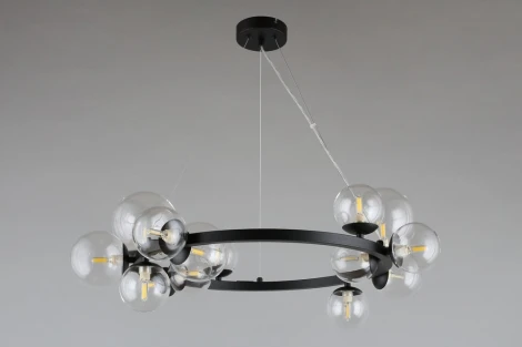 Подвесной светильник Aployt Feliche APL.334.03.14 (220V, на тросе, шарики, молекулы)