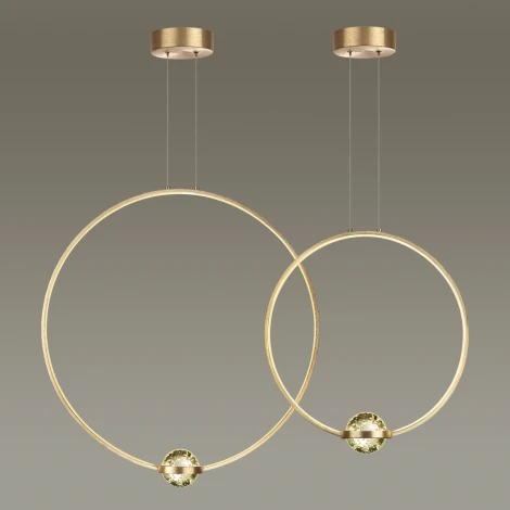 Подвесной светильник Odeon Light Gota 4336/18L (LED, 220V, на тросе, кольцо)