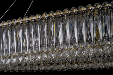 Подвесная люстра хрусталь LED Dio D'Arte Entratico Entratico L 1.5.95x45.100 G