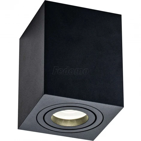 Накладной потолочный светильник Atom GU10 1x50Вт Maytoni Technical C017CL-01B