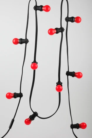 Лампочка светодиодная красная для Белт-лайт E27 3W ЭРА ERARL50-E27