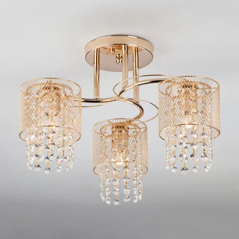 Потолочная люстра Eurosvet Bonnie 30137/3 золото (220V)