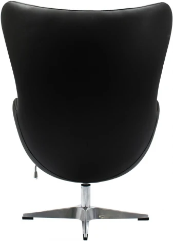 Кресло Bradex Home EGG STYLE черный, натуральная кожа (RF 0539)