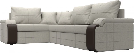 Диван угловой Николь левый угол Лига Диванов (Рогожка) арт.126000L