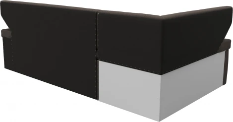 Диван кухонный угловой Омура левый угол (Коричневый/Рогожка) Лига Диванов арт.125896L