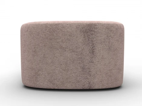 Пуф 004 (ДСП,Фанера/Пластик/Велюр/Бежевый) Лига Диванов 132363