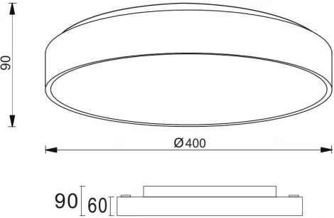 Потолочный светильник круглый Deko-Light Menkar 348198 (LED, 220V, круглые)