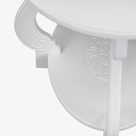 Стол журнальный Овация (М) ЛАЙТ белый от фабрики Mebelik