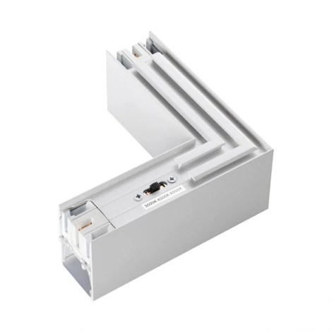 Светильник соединитель «L» с переключ. цв. температуры Novotech Fatto 359608 белый IP20 LED 8W 220V 3000К\4000К\6000К