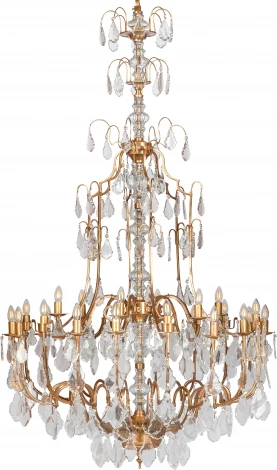 Подвесная люстра Covali APL-50620 (220V, на цепи, подсвечник, свеча)