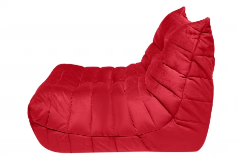 Диван Dreambag Маршмеллоу Красный 1 секция 7313400