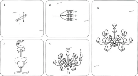 Потолочная люстра Lightstar Vortico 814133