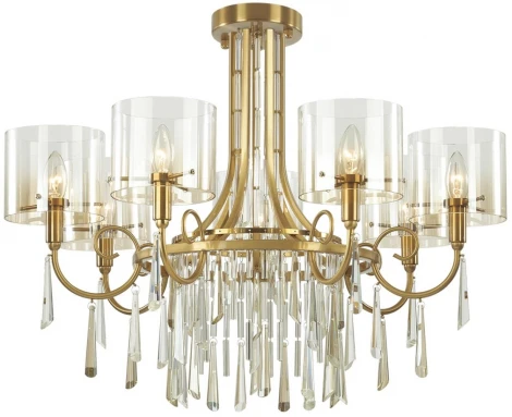 Подвесная люстра Nicole 4886/7 Odeon Light (220V, подвески, на цепи)