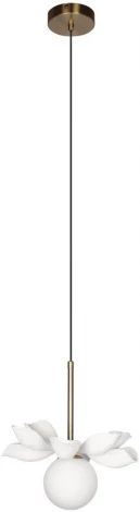 Подвесной светильник Loft It Monro 10213/B White (220V, цветы, шар)