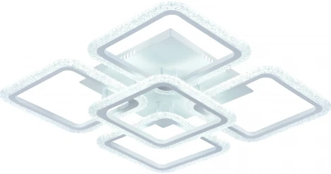 Люстра потолочная Hilde 6084-105 светодиодная с пультом 140 Вт 3000К-6000К LED