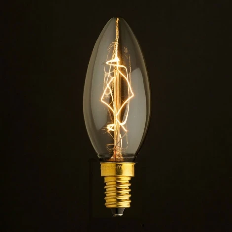 лампочка накаливания Эдисона E14 40W 2400-2800K Loft It Edison Bulb 3540