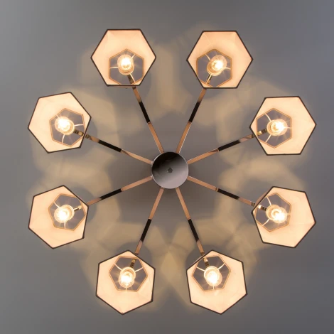 Потолочная люстра Eurosvet Corner 60076/8 хром