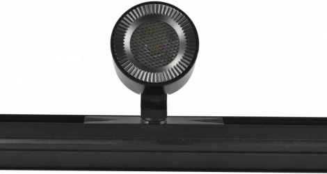 Трековый магнитный светильник 48V iLedex Vision48/22 4822-010-D82-12W-38DG-4000K BK (WALL WASHER) (круглые)