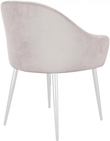 Стул DikLine 440 C103 крем, ножки белые арт.00-00073879