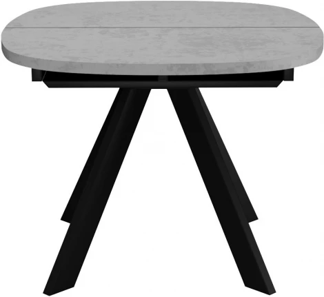 Стол DikLine B110 Бетон,опоры черные