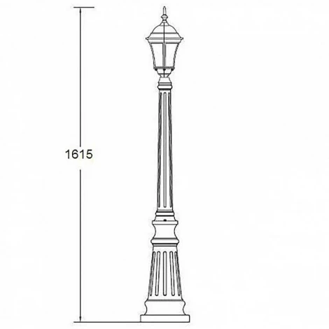 Наземный фонарь Oasis Light 91311S Gb