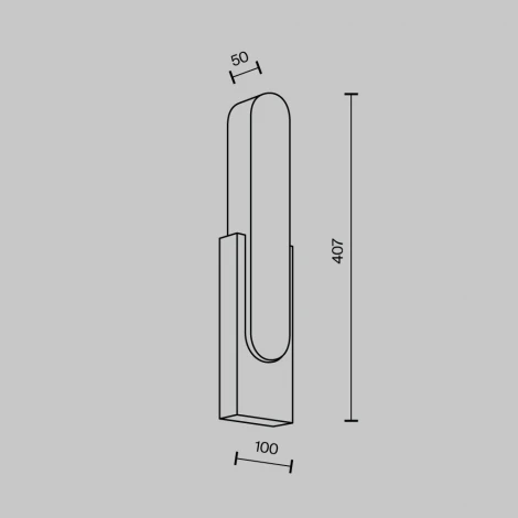 Бра светодиодное Modelux MODESTYLE MS.104.400 AB