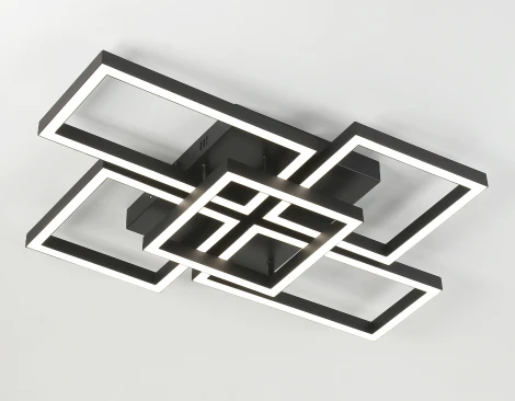 Потолочная люстра светодиодная с пультом Ambrella Acrylica FA1012