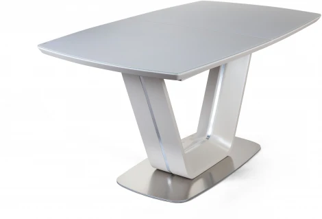 Стол Monroe (150+50 см) матовое закаленное стекло капучино Top Concept 2000000001128