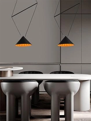 Подвесной светильник Italline IT03-1430 black/orange (LED, 220V)