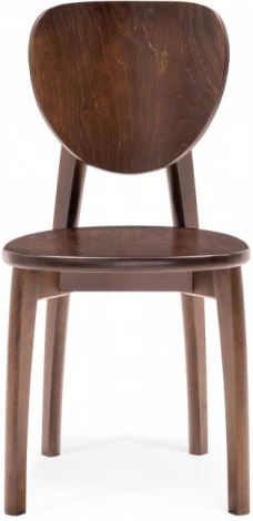Стул деревянный Woodville Окава венге коричневый жесткий арт.615249