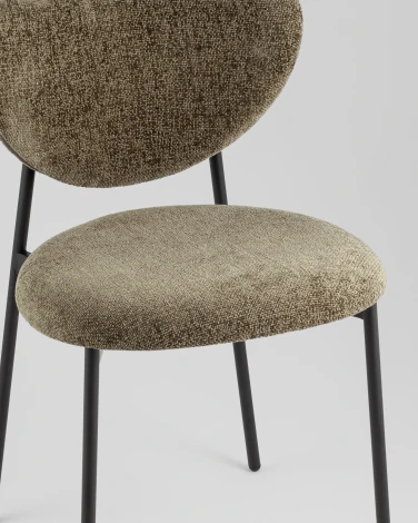 Стул Rina шенилл темно-зеленый Stool Group УТ000042342