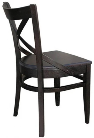 Стул Соло Венский, Жёсткий, Темный орех, Аврора