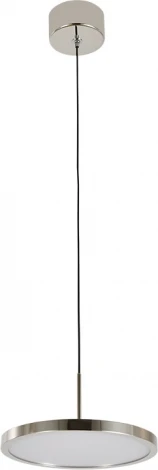 Подвесной светильник светодиодный Newport 3510 3511/S nickel (220V, на проводе, круглые)